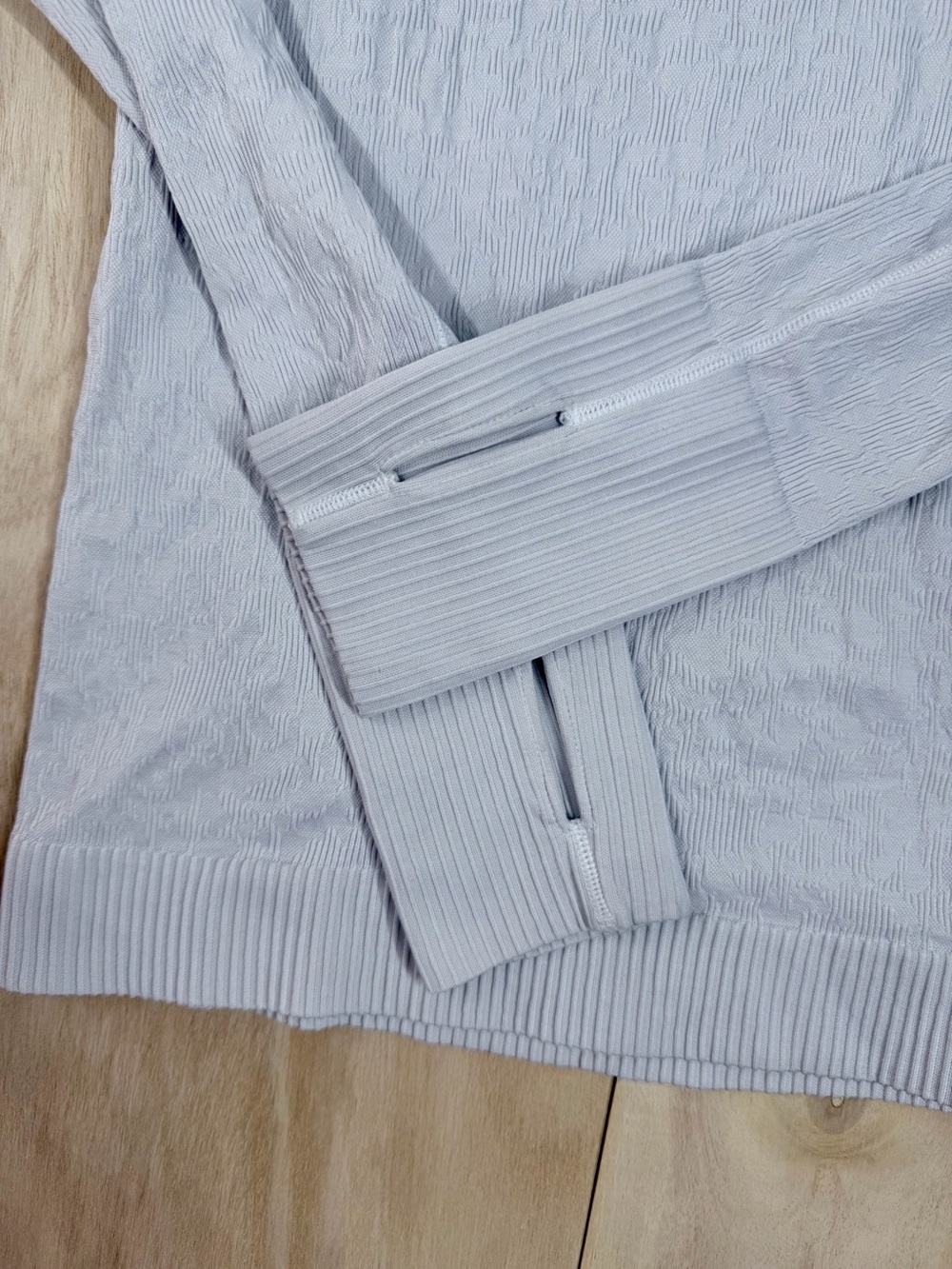 Lululemon Rest Less Pullover Textured Variegated Rib  Size 4 - Picture 2 of 7